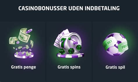 casino bonus uden indbetaling.
